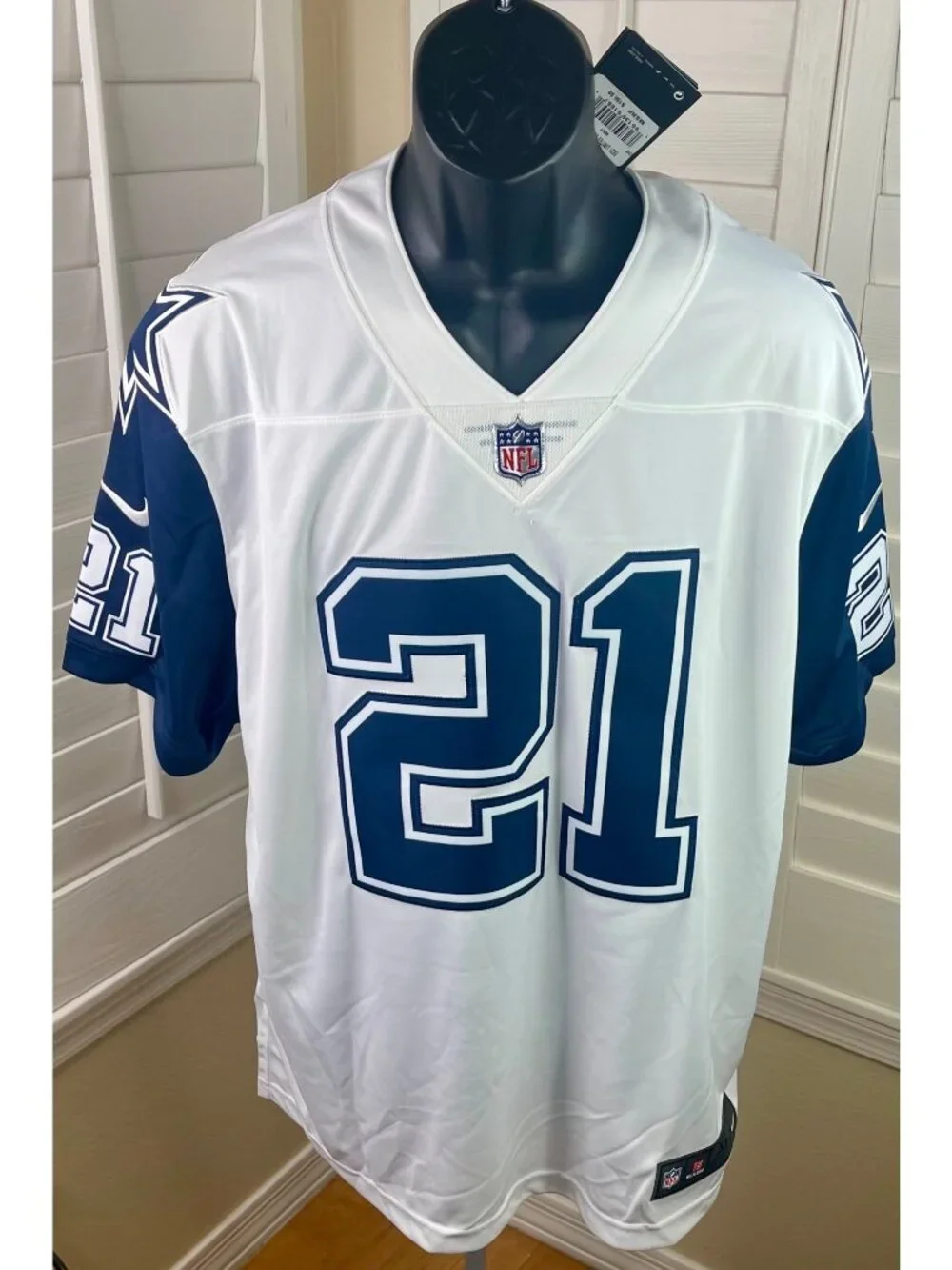 Nike NFL Dallas Cowboys Ezekiel Elliott #21 Nike Color Rush Jersey, Men XL, NWT